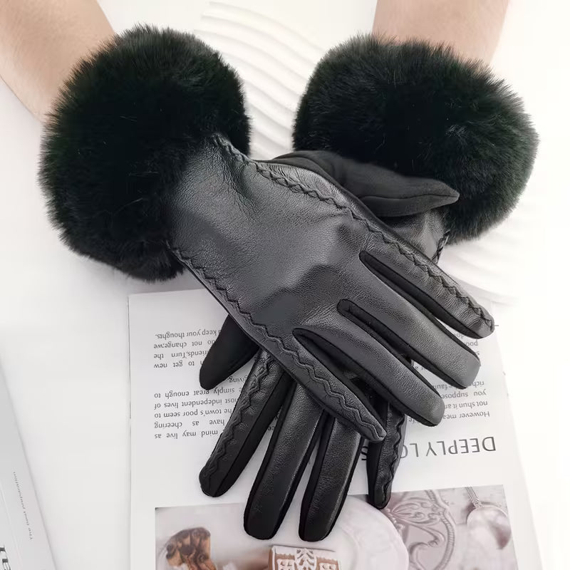 VALENTINA MINK FUR GLOVES