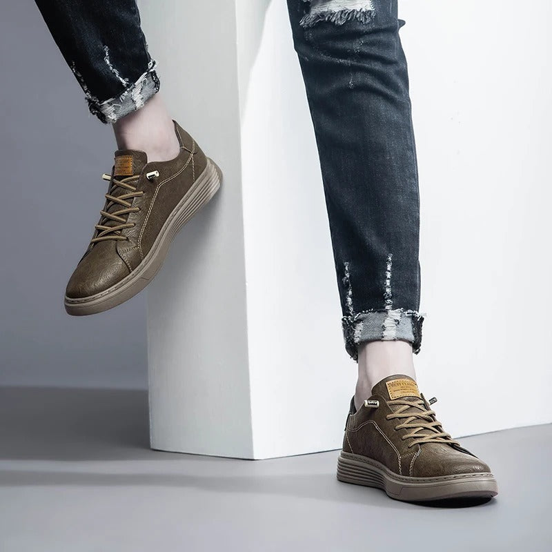 HARWIN GENIUNE LEATHER SNEAKER