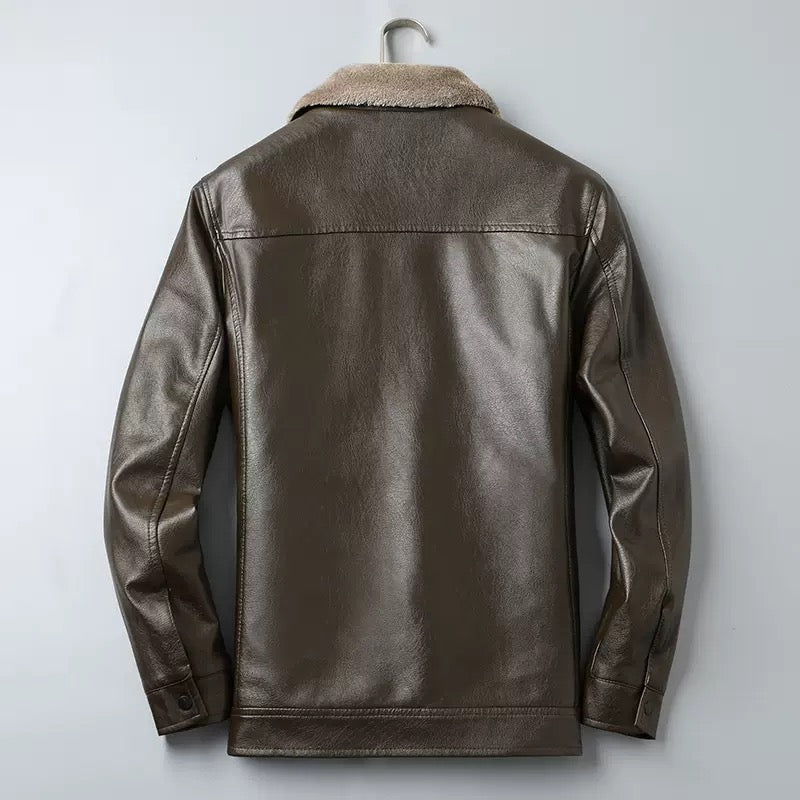 BERNARD CLASSIC LEATHER JACKET