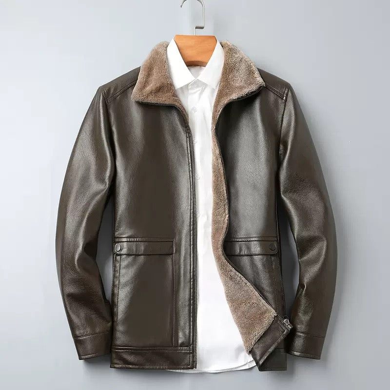 BERNARD CLASSIC LEATHER JACKET