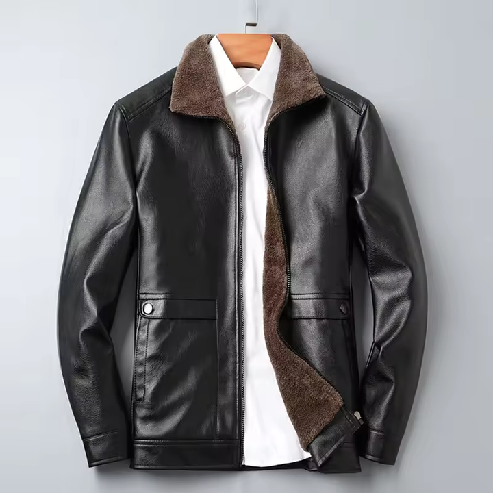 BERNARD CLASSIC LEATHER JACKET