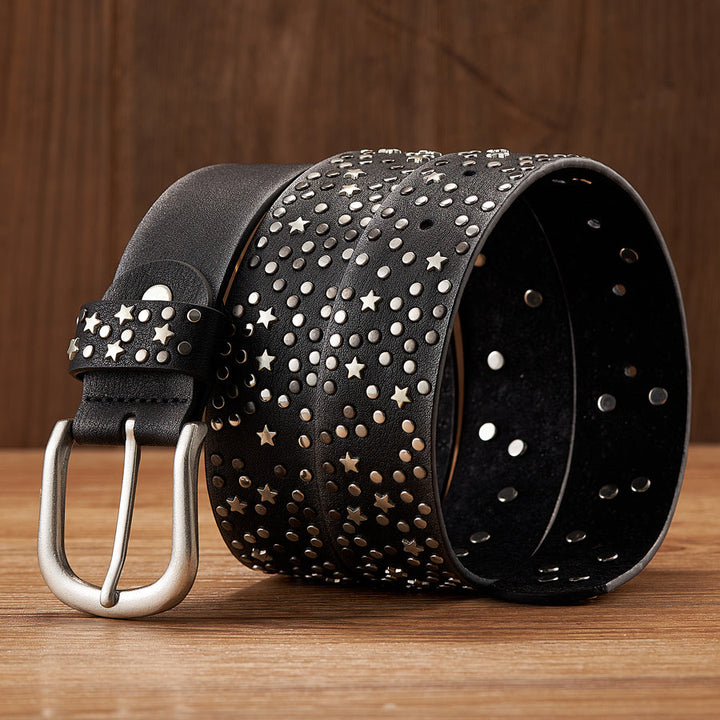 SIERRA STAR-STUDDED BELT