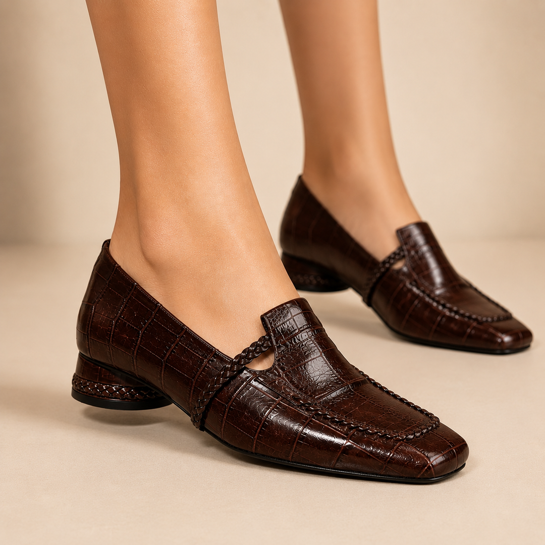 MARCO BELLA LEATHER LOAFERS