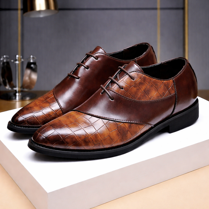 SULLIVAN POINTED LEATHER SHOES