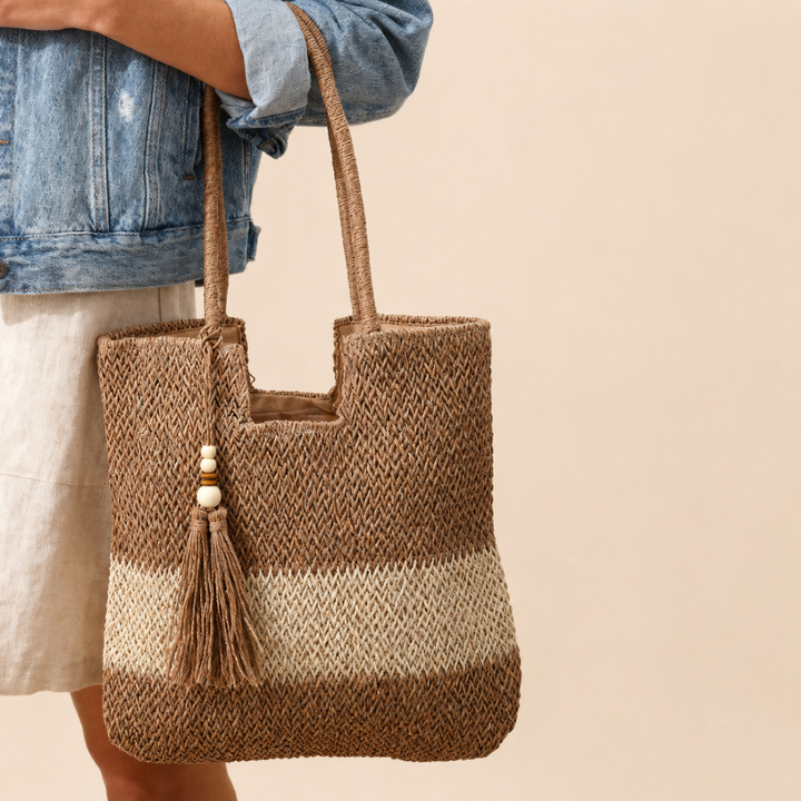BROOKLYN WOVEN TOTE