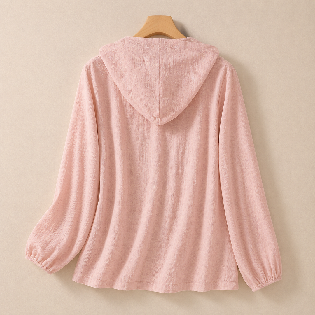 VANESSA LINEN HOODIE