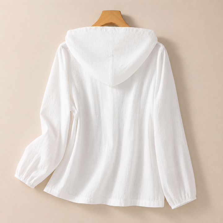 VANESSA LINEN HOODIE