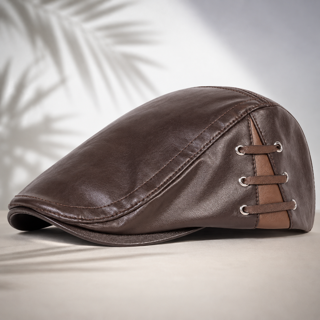 BROOKLYN LEATHER CAP