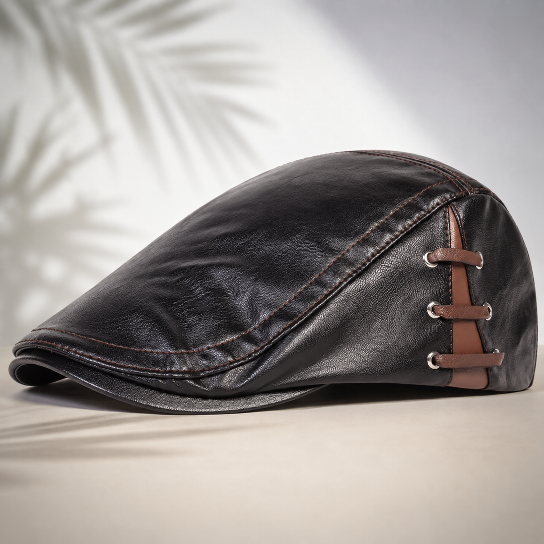 BROOKLYN LEATHER CAP