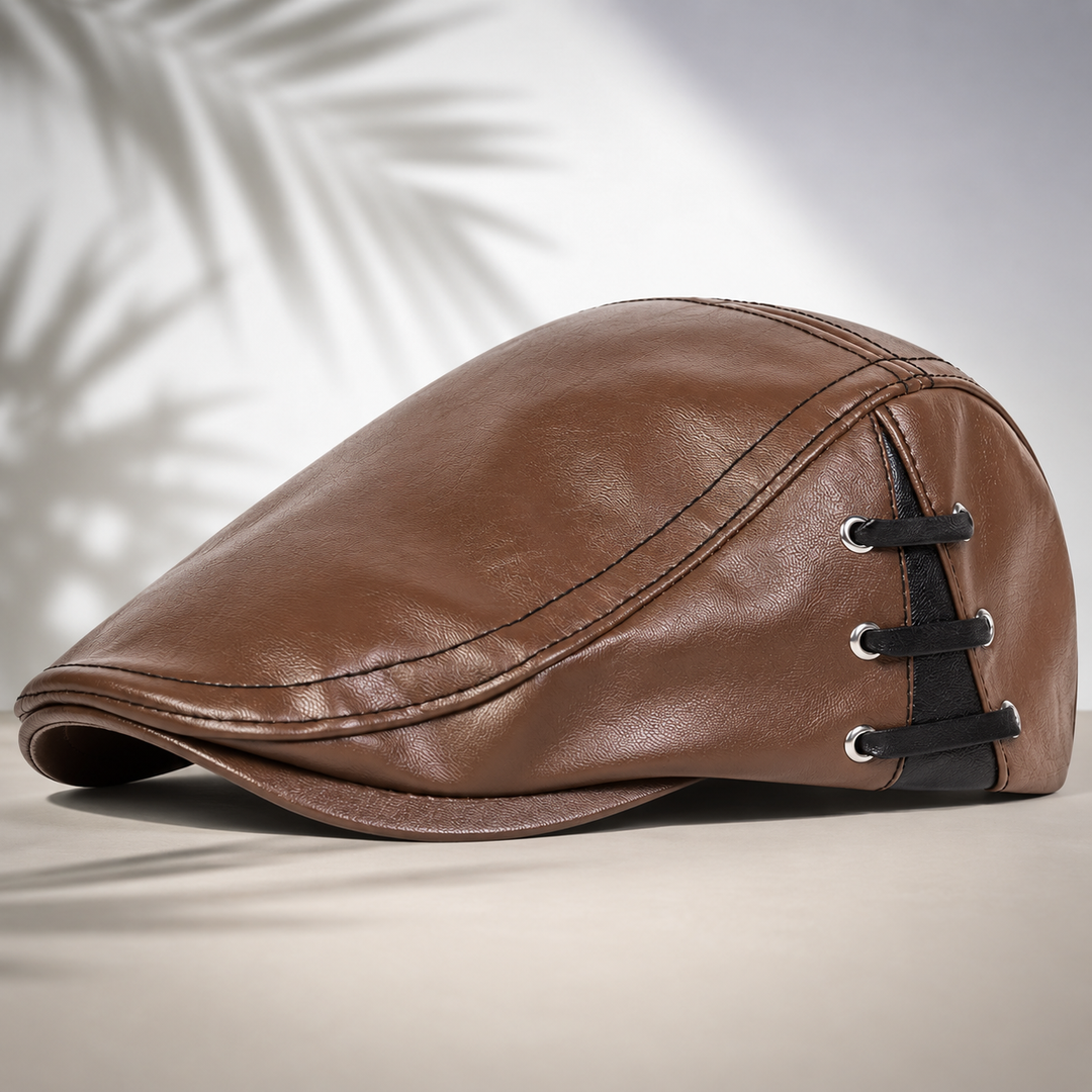 BROOKLYN LEATHER CAP