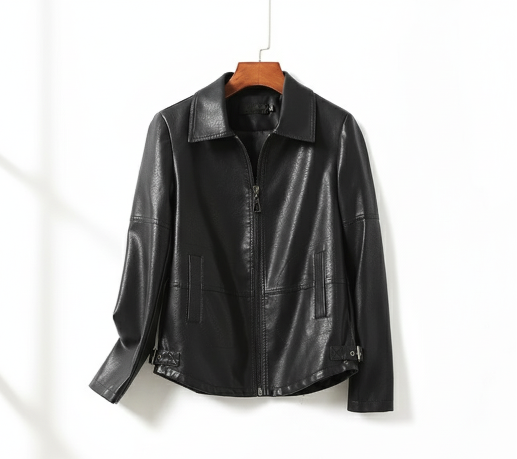 VERA LAMBSKIN LEATHER JACKET