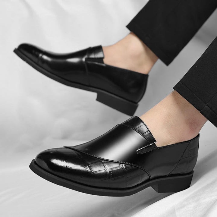 MARKSEN LEATHER SLIP-ON SHOES