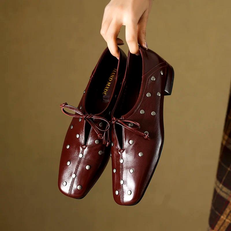 VICTORIA STUDDED LOAFERS