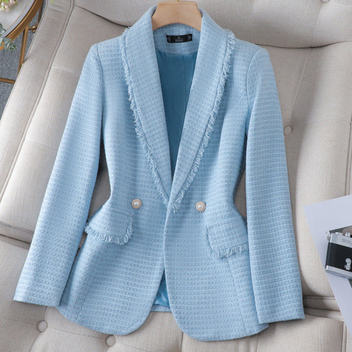 DORIS PLAID BLAZER