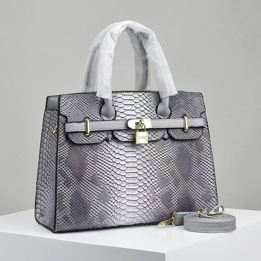 SIENNA CROC HANDBAG
