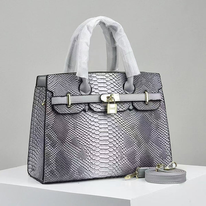 SIENNA CROC HANDBAG