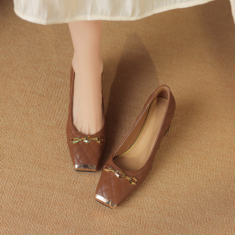 ELIZABETH BLOCK HEELS