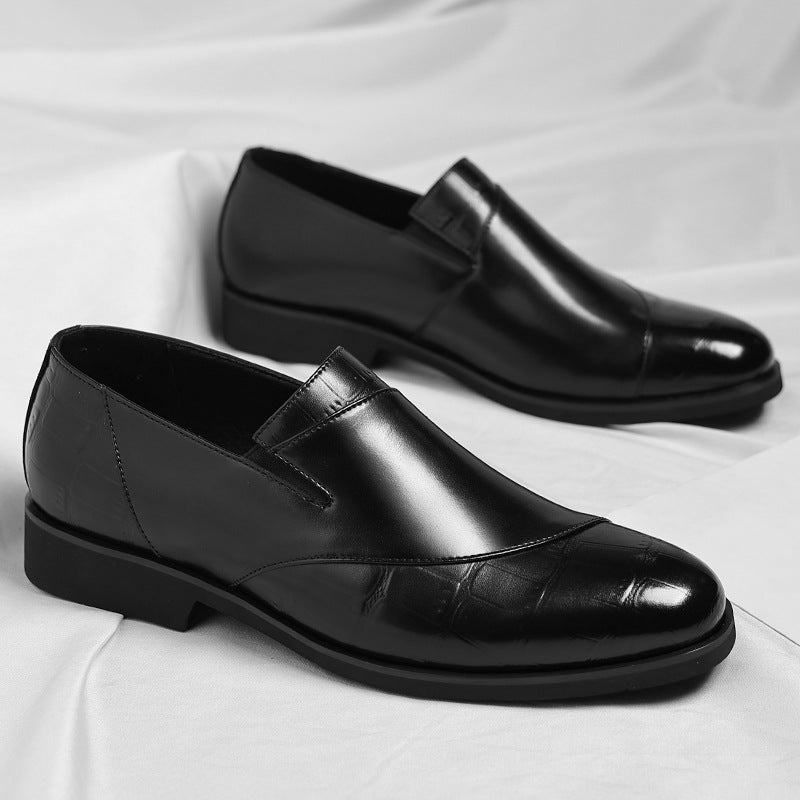 MARKSEN LEATHER SLIP-ON SHOES