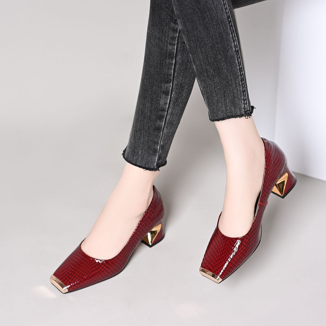 AURORA BLOCK HEELS