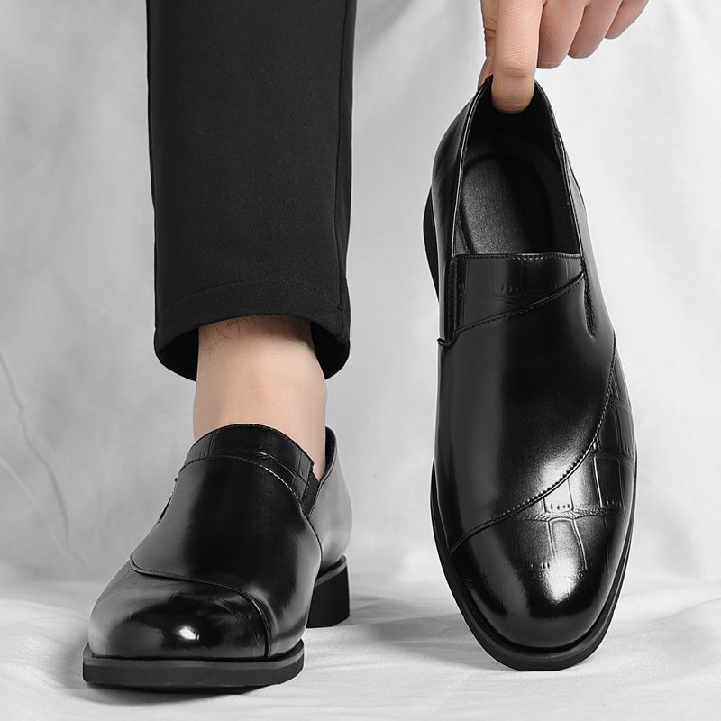MARKSEN LEATHER SLIP-ON SHOES