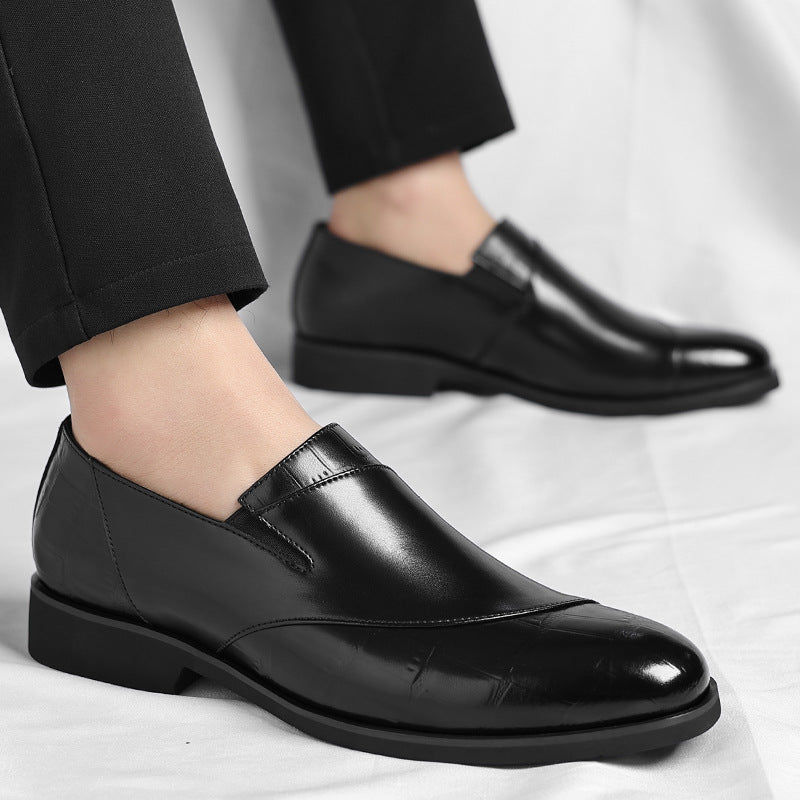 MARKSEN LEATHER SLIP-ON SHOES