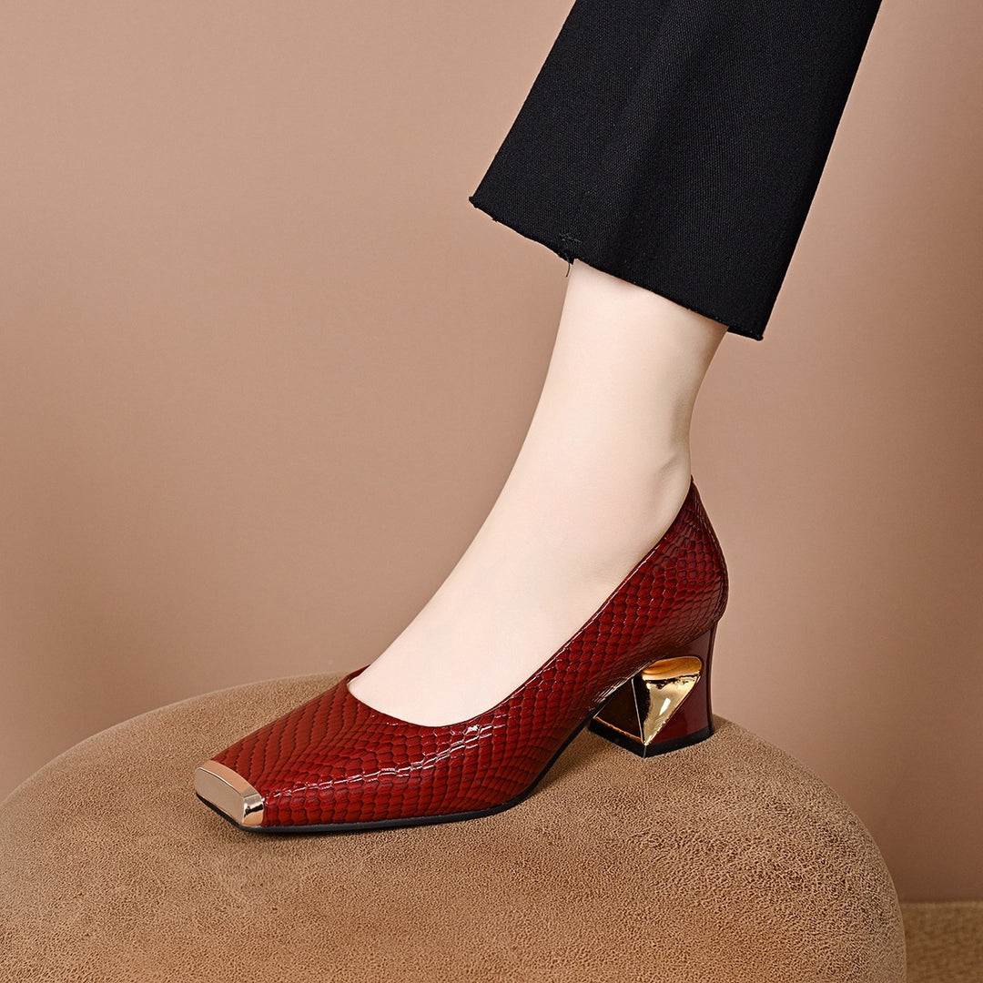 AURORA BLOCK HEELS