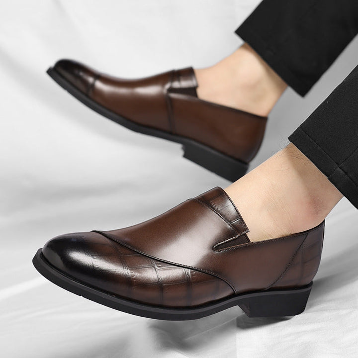 MARKSEN LEATHER SLIP-ON SHOES