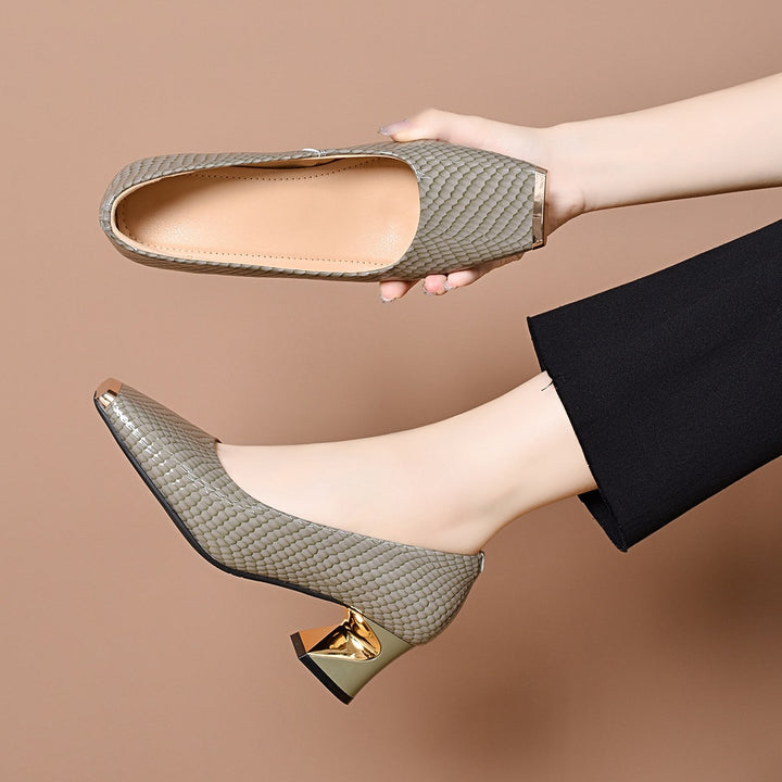 AURORA BLOCK HEELS