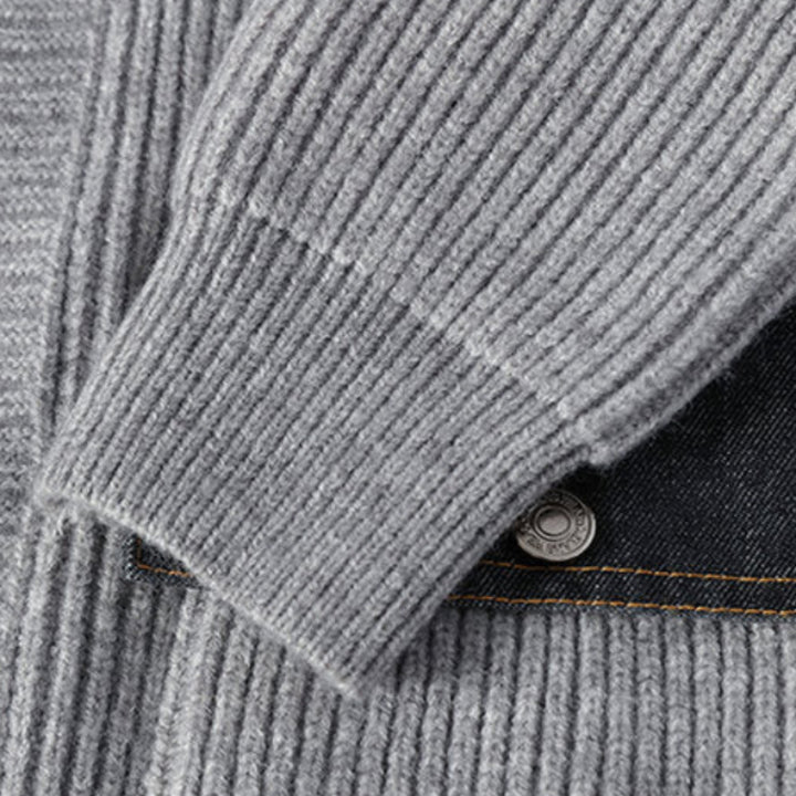 RILEY WOOL DENIM JACKET