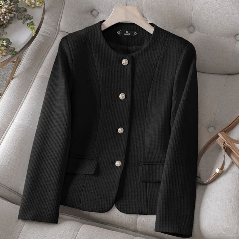 LYNNIA PLAID BLAZER