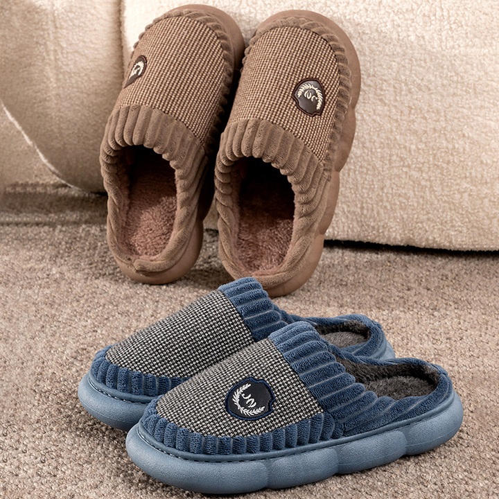 BELFORD PLUSH SLIDES