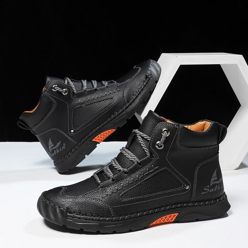 HIGHLANDER LEATHER BOOTS