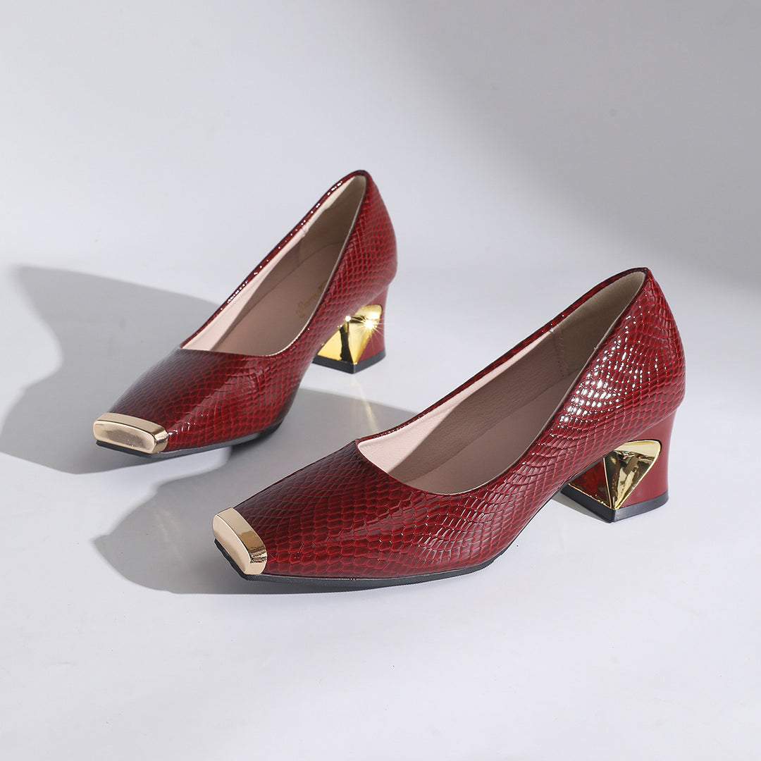 AURORA BLOCK HEELS