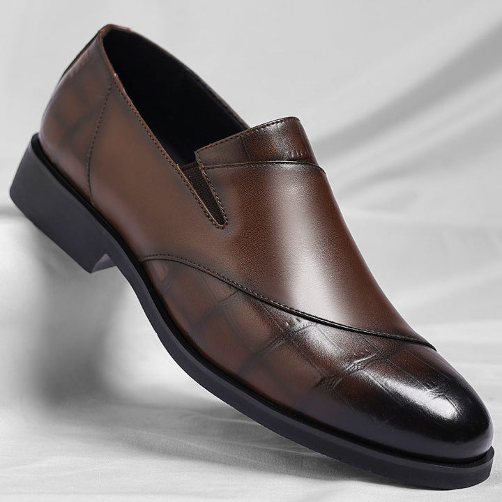 MARKSEN LEATHER SLIP-ON SHOES