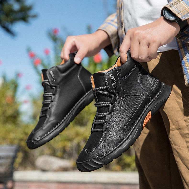 HIGHLANDER LEATHER BOOTS