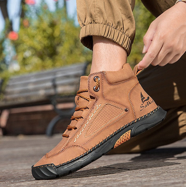 HIGHLANDER LEATHER BOOTS