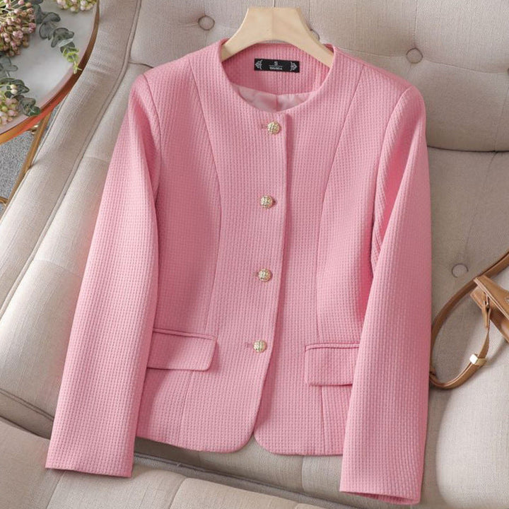 LYNNIA PLAID BLAZER