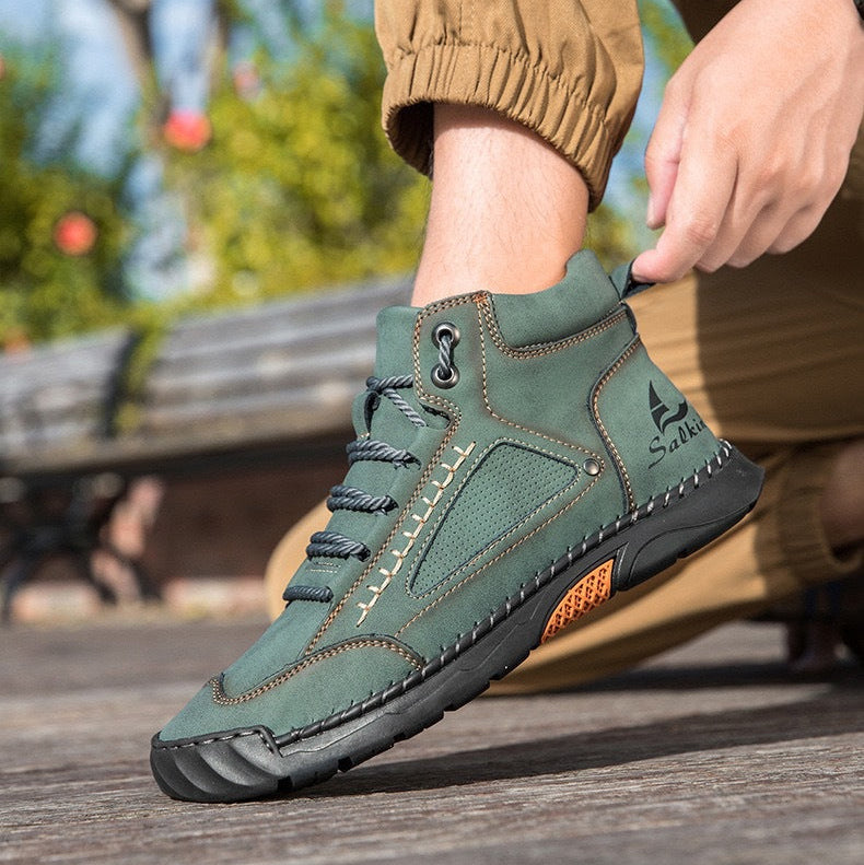 HIGHLANDER LEATHER BOOTS
