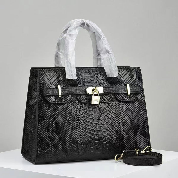 SIENNA CROC HANDBAG