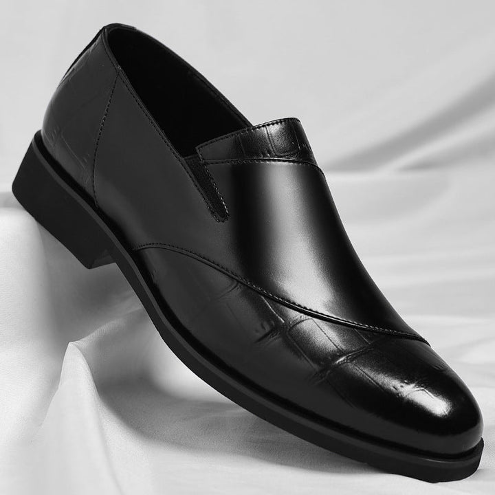 MARKSEN LEATHER SLIP-ON SHOES