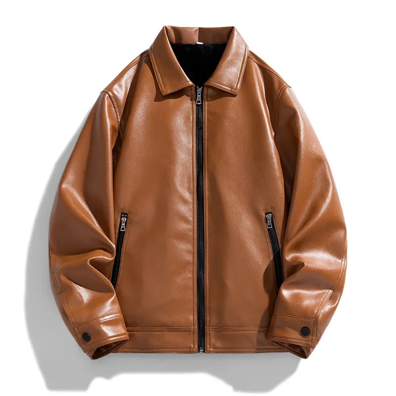 AURELIO TAN BOMBER JACKET
