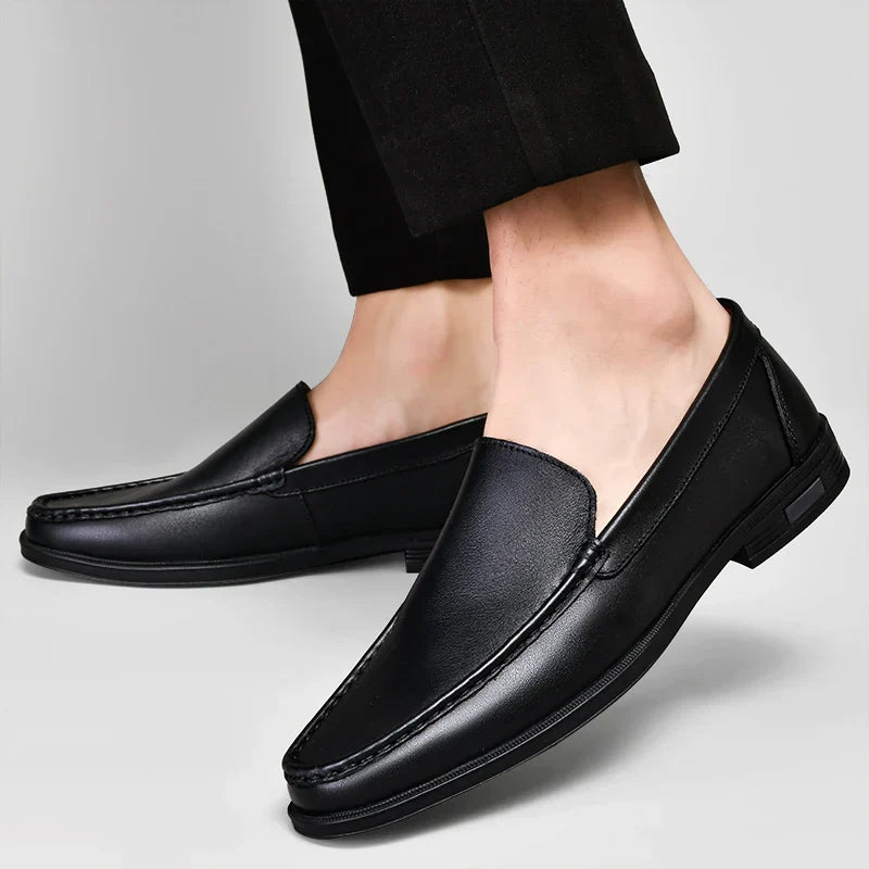 WESTON CLASSIC LEATHER LOAFERS
