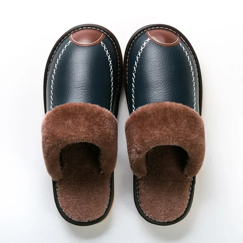 Coziette Premium Leather Slides