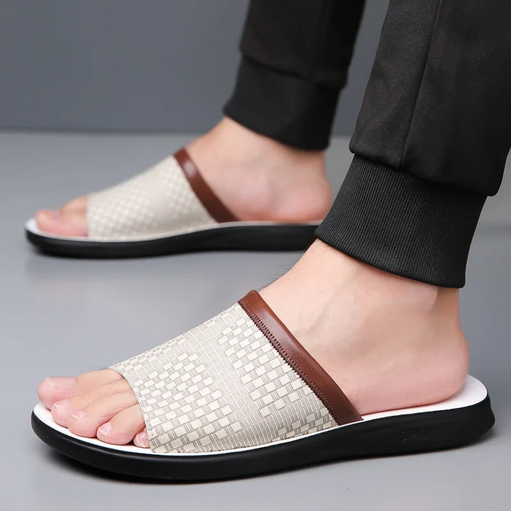 MONACO LEATHER SANDAL