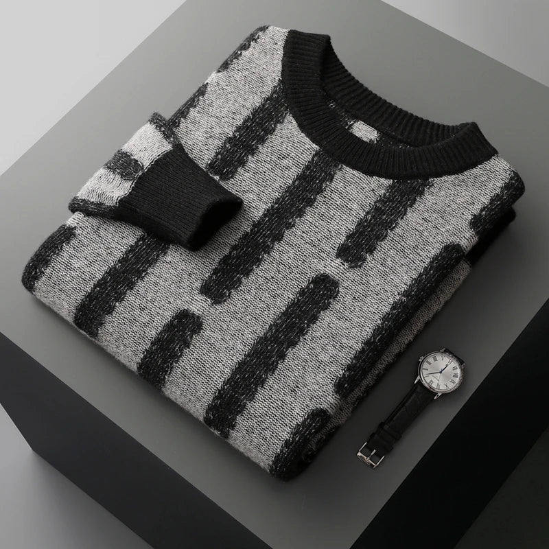 BELVOIR MERINO WOOL SWEATER