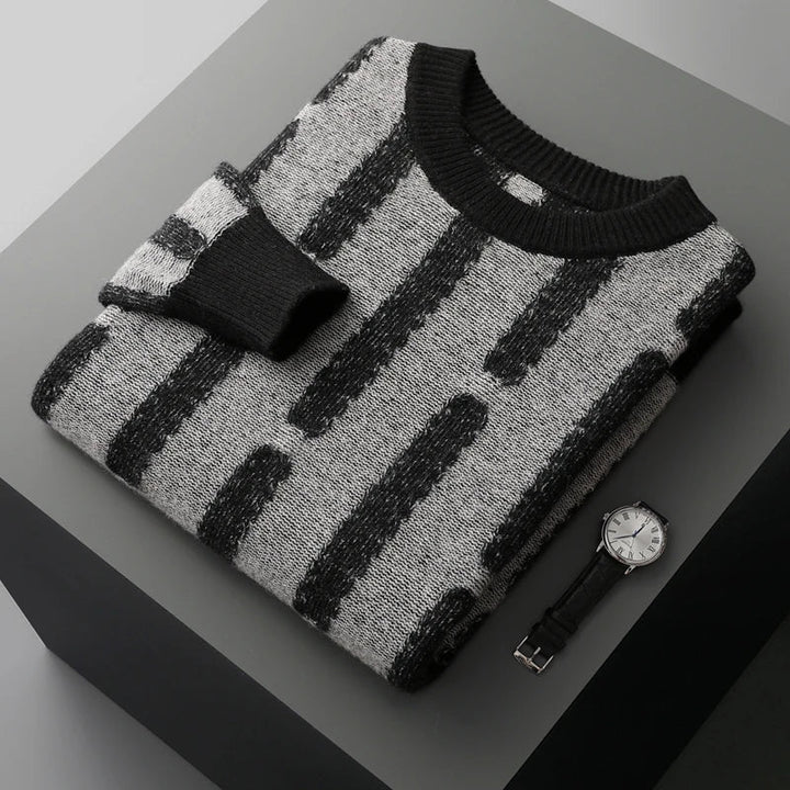 BELVOIR MERINO WOOL SWEATER