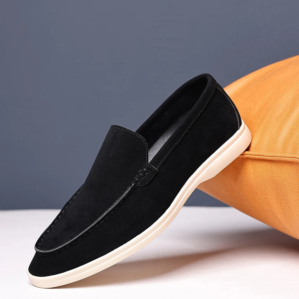STEFANI SUEDE LOAFERS