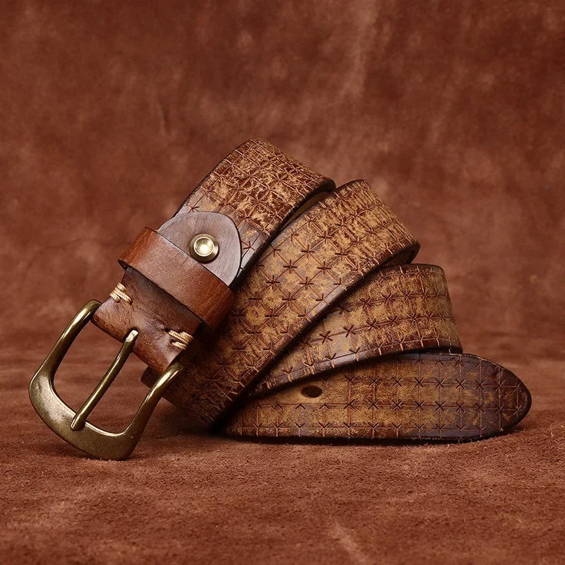 STELLAR FORGE LEATHER BELT