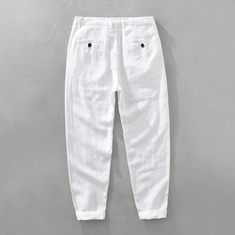 RIVIERA LINEN TROUSERS