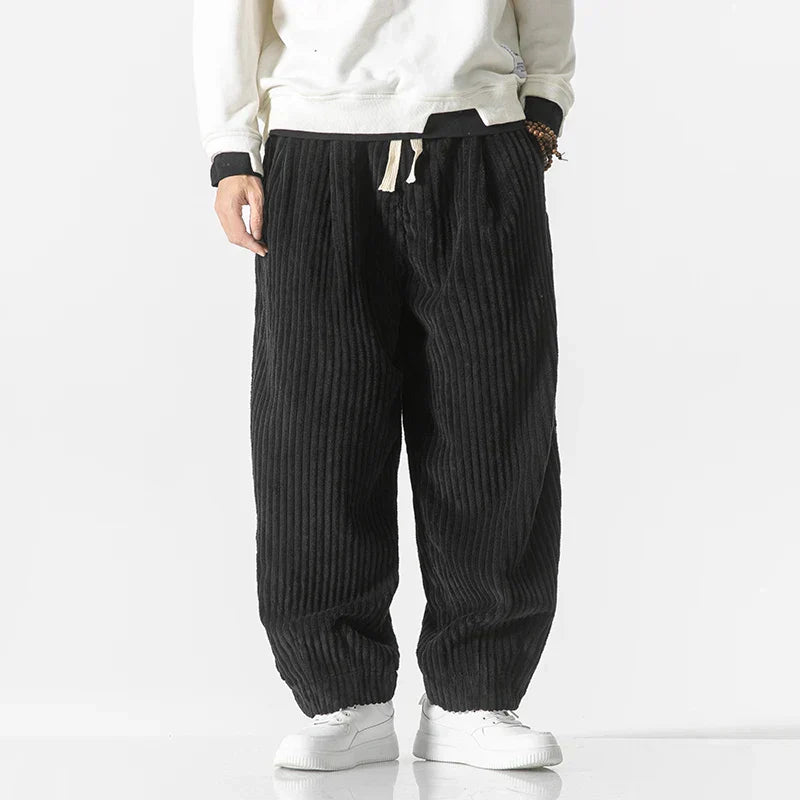 Plaid Poplin Sweatpants